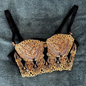 Bedazzled Bra Top